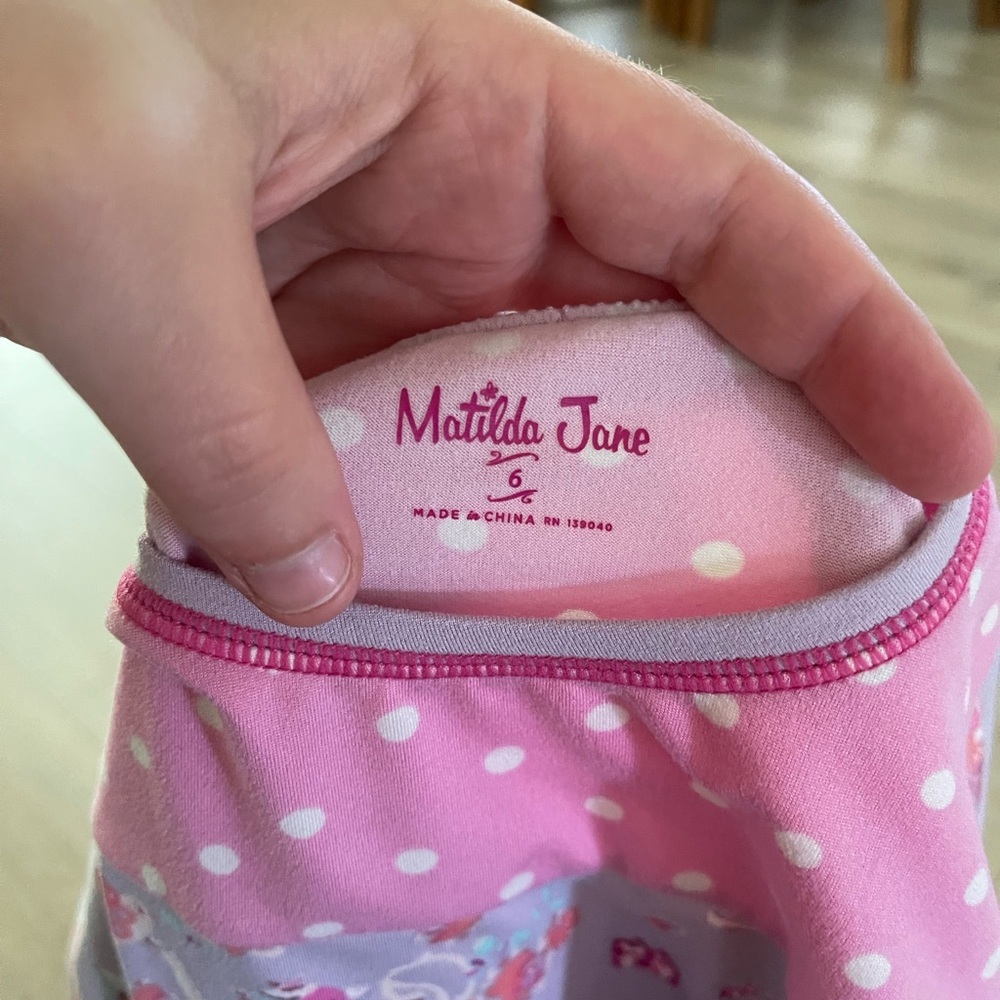 Matilda Jane Tea Time Pajama size 6 - Picture 2 of 3